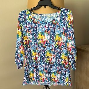 Sno Skins Crinkle 3/4 Sleeve Tunic